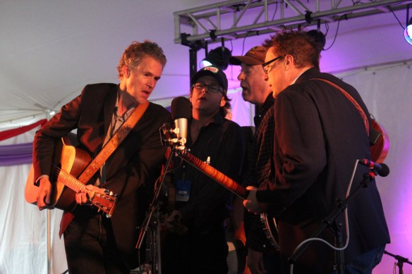 harmonies from Chris Jones, Jeremy and Glen Garrett and Ned Luberecki